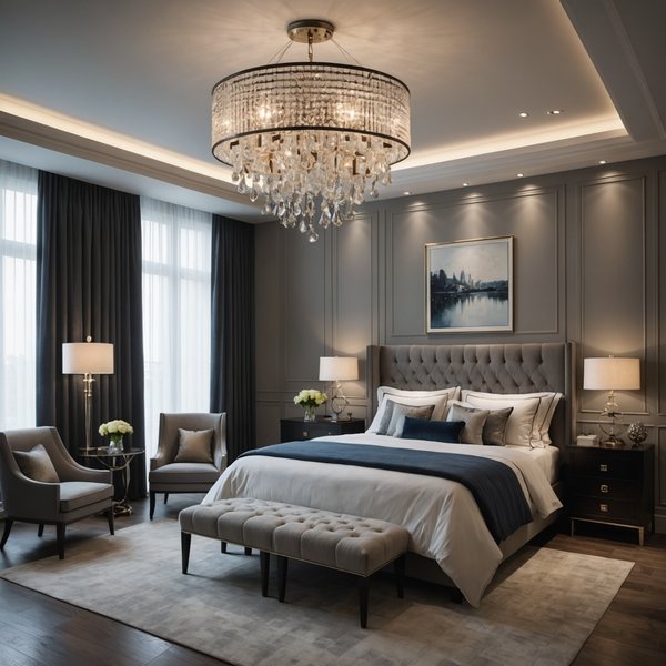 Luminaire haut de gamme : les critères de choix d'une lustre pour une chambre à coucher